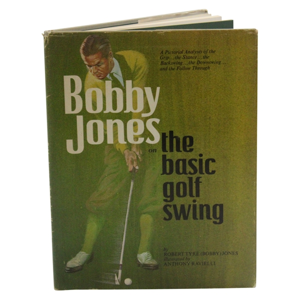 1969 The Basic Golf Swing First Edition Book by Bobby Jones