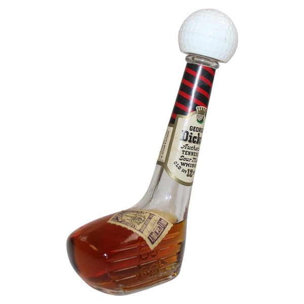 George Dickel Tennessee Whiskey 1/10 Pint Golf Driver Design