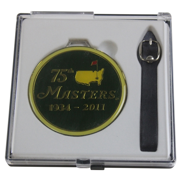 2011 75th Anniversary Masters Tournament Bag Tag
