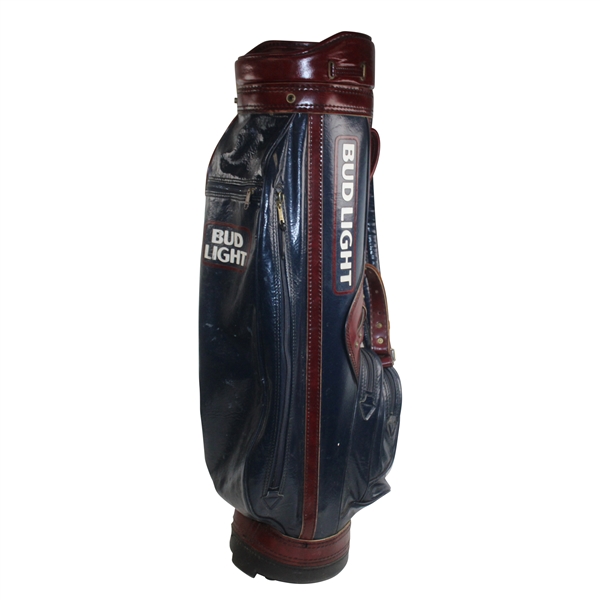 Bud Light Novelty Full Size Navy/Red Golf Bag