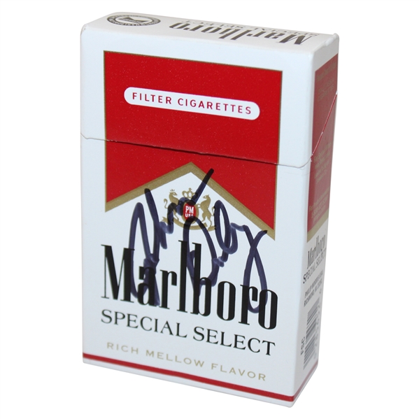 John Daly Signed Red Marlboro Special Select Box - Empty JSA ALOA