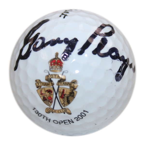 Gary Player Signed Royal Lytham & St Annes Ball - Site of Players 3rd OPEN Win JSA ALOA