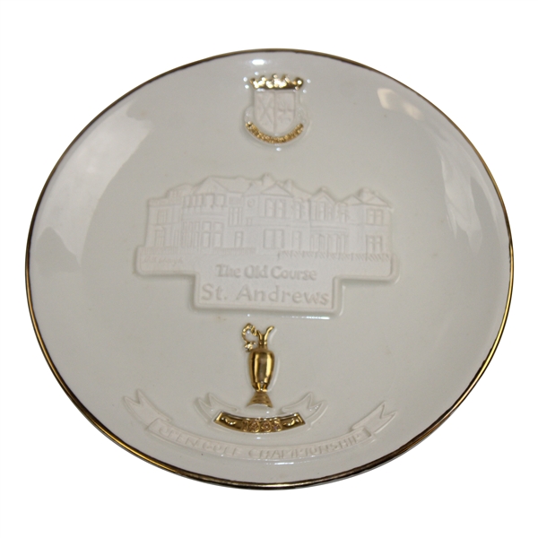 1995 The Old Course St. Andrews The Open Plate No. 8 by Artist Bill Waugh in Box
