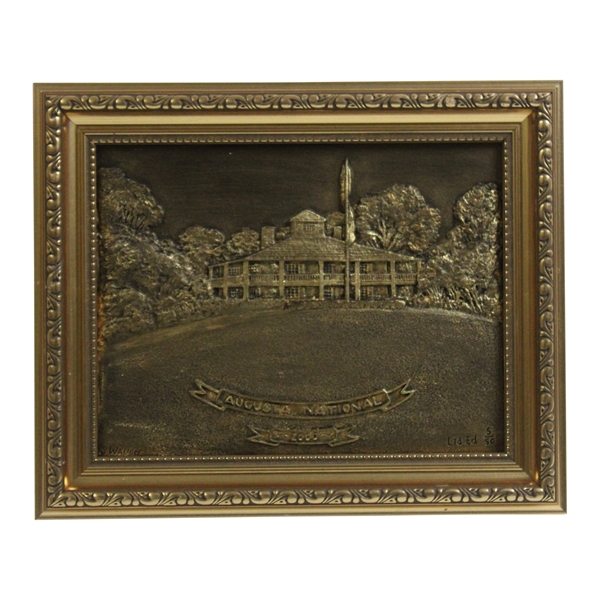 Augusta National GC 2000 Clubhouse Coated Bronze #5/50 by Artist Bill Waugh