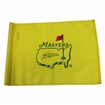 Jack Nicklaus Signed Masters Tournament Flown Flag with Years Won JSA ALOA