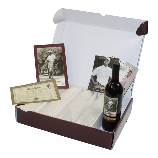 Complete Ben Hogan Ltd Ed #247/500 Five (5) Wine Bottle Collector Series in Box w/COA