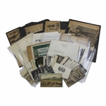 John Duncan Dunn Newspaper Clippings, Postcards, Correspondence & other