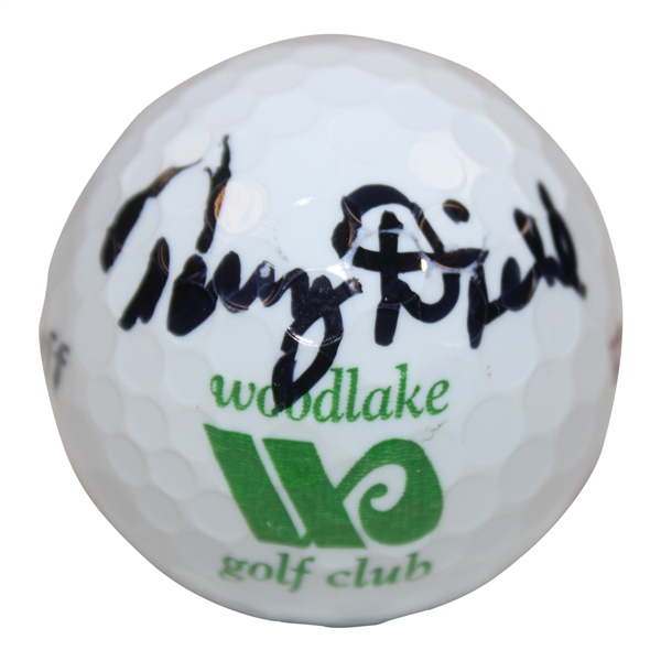 Terry Dill Signed Wilson Staff Woodlake Golf Club Logo 53 Golf Ball JSA ALOA