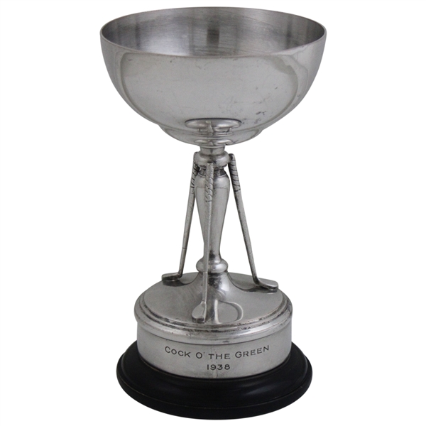 1938 Cock O The Green Seaton Golf Club Sterling Silver Trophy