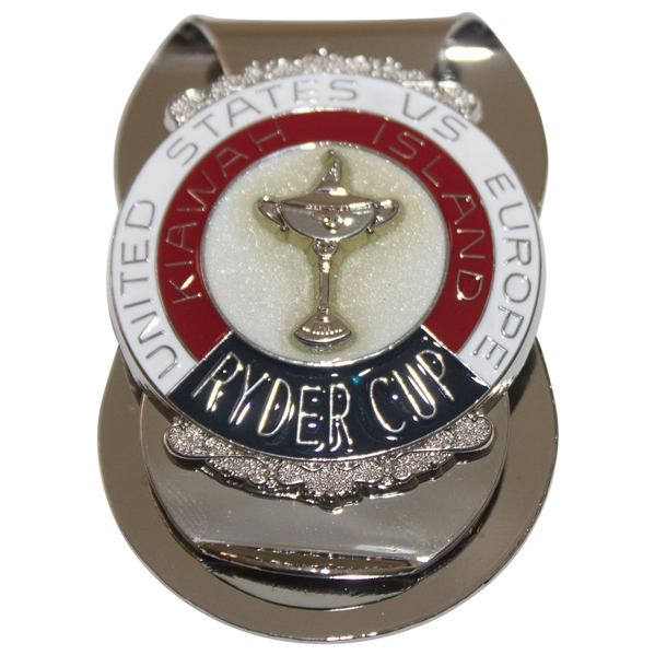 Ryder Cup at Kiawah Island Silver Tone Commemorative Money Clip
