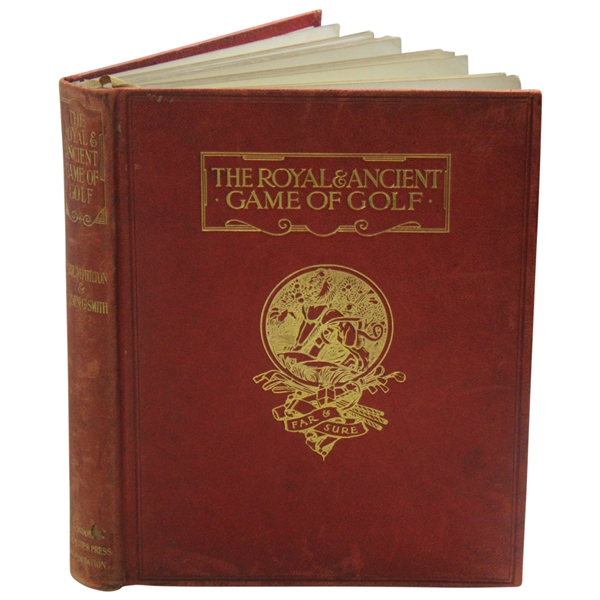 1912 The Royal & Ancient Game Of Golf LTD ED #451/900 By Harold Hilton & Garden Smith