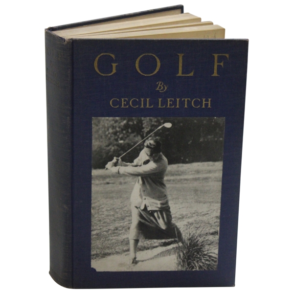 1922 Golf Fifth Edition Book by Cecil Leitch