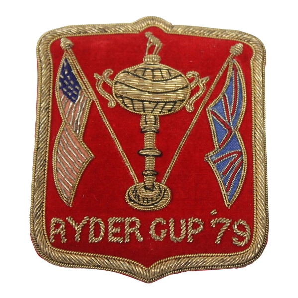 1979 Ryder Cup At The Greenbrier Red Patch