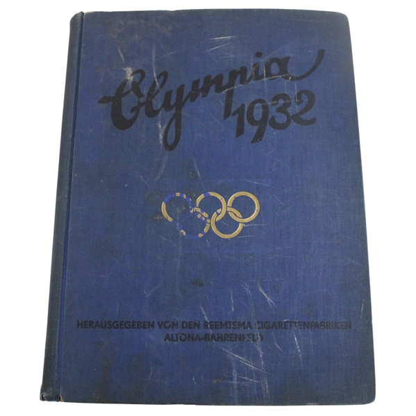 Babe Didricksons 1932 Olympic Program German Gifted by Ellen Braumuller