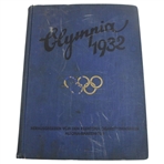 Babe Didricksons 1932 Olympic Program German Gifted by Ellen Braumuller