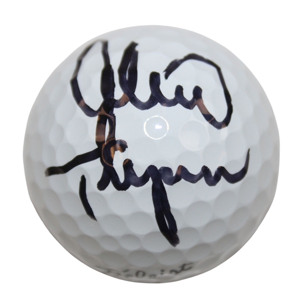 Lexi Thompson Signed Titleist Logo Golf Ball JSA ALOA