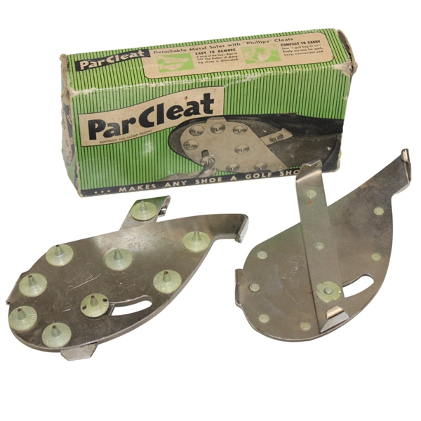 Vintage Par Cleat Detachable Metal Soles with Phillips Cleats with Box