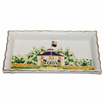 Augusta National Clubhouse Hand Painted Ceramic Masters Dish in Box - Made in Italy 2023