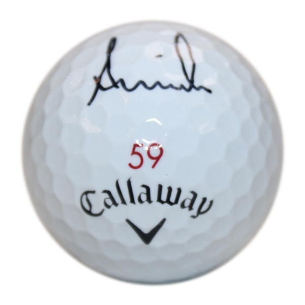 Annika Sorenstam Signed Callaway 59 Logo Golf Ball JSA ALOA