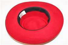Chi Chi Rodriguez's Personal Scala Collection Red Cowboy Hat 