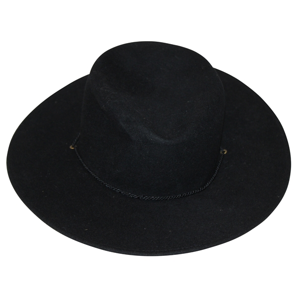 Chi Chi Rodriguezs Personal Black Wool Cowboy Hat 