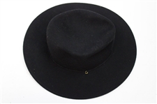 Chi Chi Rodriguez's Personal Black Wool Cowboy Hat 