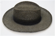 Chi Chi Rodriguez's Personal Cowboy Straw Hat Stamped 'Chi Chi Rodriguez' 