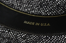 Chi Chi Rodriguez's Personal Cowboy Straw Hat Stamped 'Chi Chi Rodriguez' 