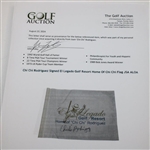 Chi Chi Rodriguez Signed El Legado Golf Resort Home Of Chi Chi Flag JSA ALOA