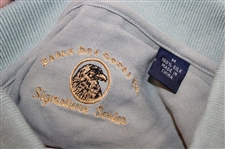 Chi Chi Rodriguez's Personal Eagle Dry Goods Co. Signature Series Light Green Polo w/Sponsor - M