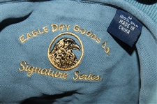 Chi Chi Rodriguez's Personal Eagle Dry Goods Co. Signature Series Blue Polo w/Sponsor - M