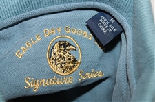Chi Chi Rodriguez's Personal Eagle Dry Goods Co. Signature Series Blue Polo w/Sponsor - M