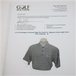 Chi Chi Rodriguez's Personal Eagle Dry Goods Co. Signature Series Light Green Polo w/Sponsor - M