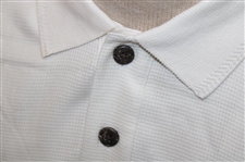 Chi Chi Rodriguez's Personal Eagle Dry Goods Co. Signature Series White Polo w/Sponsor - M