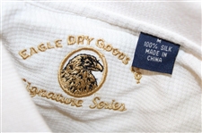 Chi Chi Rodriguez's Personal Eagle Dry Goods Co. Signature Series White Polo w/Sponsor - M