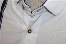 Chi Chi Rodriguez's Personal Antigua Red, White & Blue Polo w/Sponsor - M