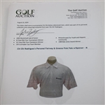 Chi Chi Rodriguez's Personal Fairway & Greene Pink Polo w/Sponsor - M
