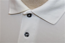 Chi Chi Rodriguez's Personal Paragon White Polo w/Sponsor - M