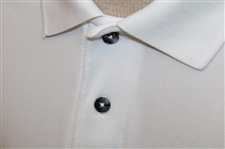 Chi Chi Rodriguez's Personal Paragon White Polo w/Sponsor - M