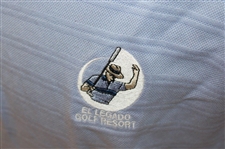 Chi Chi Rodriguez's Personal El Legado Golf Resort Purple Polo w/Sponsor - M