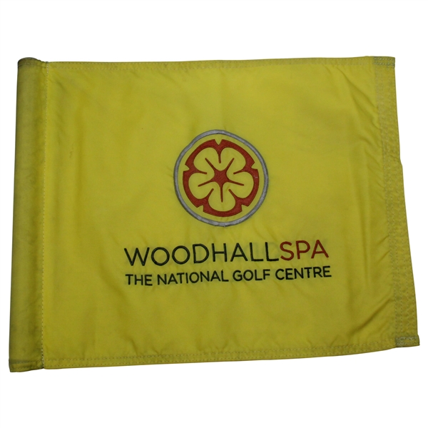 Woodhall Spa The National Golf Centre Yellow Course Flown Flag with Strokesaver