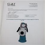 Chi Chi Rodriguez's Personal Snoopy Headcover w/Canine Angels Pro-Celebrity Inv. Pin