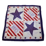 Chi Chi Rodriguez's 1976 Byron Nelson Golf Classic Red, White & Blue Handkerchief