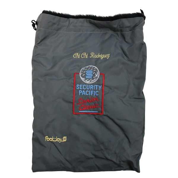 Chi Chi Rodriguezs Security Pacific Senior Classic FootJoy Shoe Bag