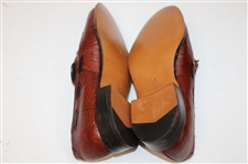 Chi Chi Rodriguez's Personal TPC Prestancia Brown Footjoy Golf Shoes w/Red Shoe Bags