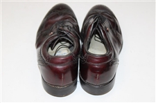 Chi Chi Rodriguez's Personal Classics By FootJoy Brown Golf Shoes w/Blue Shoe Bags