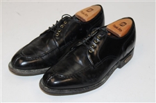 Chi Chi Rodriguez's Personal Black Footjoy Waterproof Golf Shoes w/Black Shoe Bags
