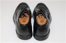 Chi Chi Rodriguez's Personal Black Footjoy Waterproof Golf Shoes w/Black Shoe Bags