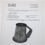 Chi Chi Rodriguez's Personal Florida Citrus Inv. Golf Tournament English Pewter Stein