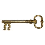 Chi Chi Rodriguez's Personal Key To The City Of Lake Charles Brass Key Bottle Opener